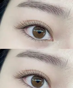 💓【平日限定】【当日予約Ok】 💓️ フラットラッシュマツエク(100本​〜​130本)