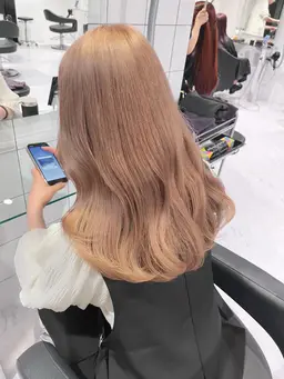 【💗初回50%OFF💗】ケアブリーチカラー(ハイライトorインナーカラー)➕集中トリートメント➕炭酸スパ💕