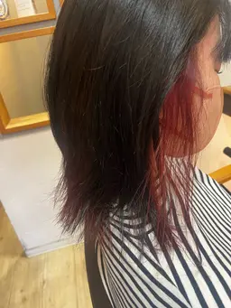 【デザインカラー】インナーカラー＋オンカラー＋marbb🫧＋SB