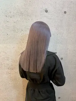 カット＋ダブルカラー（ケアブリーチ）+トリートメント