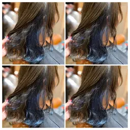 💎インナーカラー「ケアブリーチ」＋カット＋3step Aujua超音波アイロントリートメント