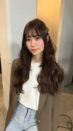 前髪カット ✂️ 韓国風 ˖ ࣪ _ トレンドヘアを似合わせカット ️🩵