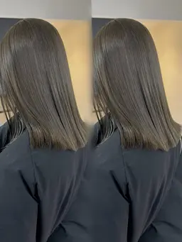 明るめオリーブベージュ✨髪質改善トリートメント付き✨