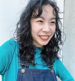 【おすすめ💐】デザインパーマ+カット+1stepトリートメント