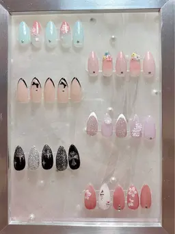 ✨ 4月定額ネイル🌟カラー変更可🌟フィルイン✨初回ソフトジェルオフ込み