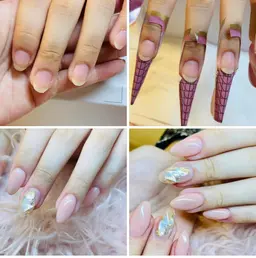 長さだし＋簡単ア-ト２本2mmから5mmまで料金：5000円,前髪切り、眉毛掘り無料です、他ア-ト100ー600／１本