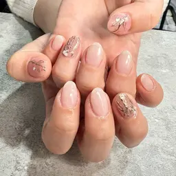 【Hand】持ち込みアート4本＋ベースデザイン自由(ケア込み)