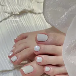 【研修モデル】Foot フットワンカラーorラメグラデーション⭐︎カラーサンプル300色¥2480