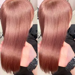 💖【クラス職場で1番美髪】本物のケアカラー+髪質改善トリートメント🧸暖色◎寒色◎ブラウン◎