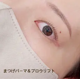 まつげパーマ＆ブロウリフト