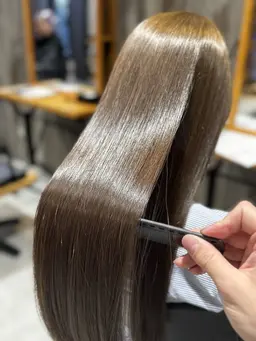 【今だけ！☂️】髪質改善 酸性ストレート➕保湿TR