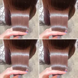 🌸髪質改善ケアカラー＋Aujua3stepトリートメント＋超音波アイロン🌸【髪質改善・ベージュ・オリーブ・ブラウン】