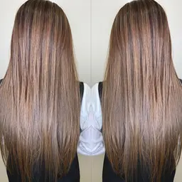 カット & ヘアカラー&シークレットハイライト（ホイル６枚）