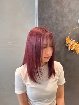 🍒［赤系したい方限定］🍒カット➕ワンカラー➕濃密トリートメント❣️