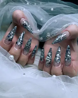 スカルプ ワンカラーorラメグラ