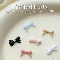 【オフ無料】選べるリボンパーツ×ワンカラー🎀✧*。　オフあり/シンプル/オフィスネイル/リボンネイル/パラジェル可