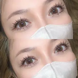 下まつげマツエク　フラットラッシュ30本