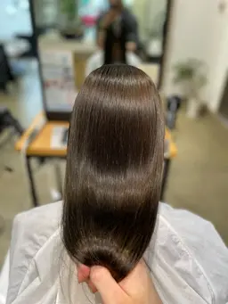 超高濃度水素ケアカラー＋質感UPトリートメント