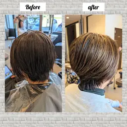 立体感ハイライトダブルカラー＋カット【限定4名様】