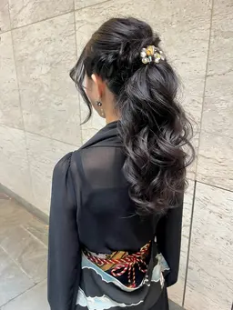 卒業式🎓袴着付け+ヘアセット