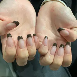 (ハンド オフ込)フレンチ(ベースカラーはクリア)