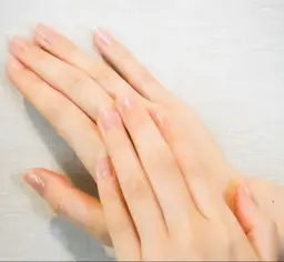 ネイルケアのみプランになります。