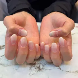 ⚠️ミルクカラー限定 ハンド オフなしグラデーション