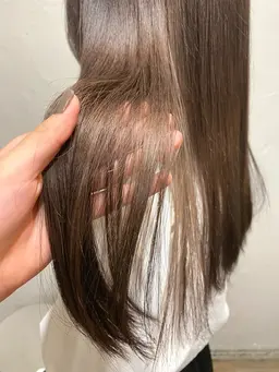 〝透明感〟ブリーチなしWカラー+TOKIOトリートメント🎶