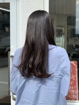 大人気✨　カット＋ダメージレスカラー（白髪染め可）＋うる艶トリートメント ¥9900