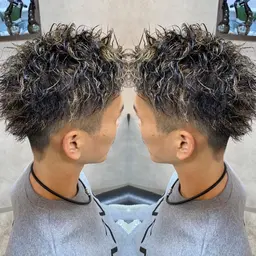 men's限定【デザインパーマ】似合わせカット✂️+ツイストorスパイラルも🆗パーマ🦱