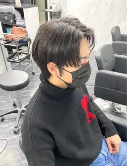 メンズ✨メンズカット＋ワンカラー ¥6500