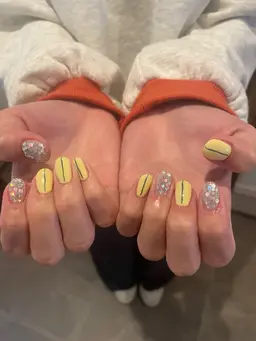 【お任せフルアート 10本】季節に合わせたデザイン:新規価格¥4000※他店オフ代無料