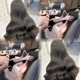 【U29⬇️】🩵水光ヘア‎🤍うる艶ワンカラー✨️+似合わせカット💭🎀