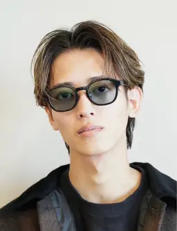 メンズカット＋ダブルブリーチ＋カラー＋トリートメント