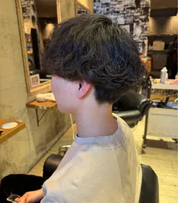 【メンズ限定】 2月限定🔥 似合わせカット➕シャドウパーマ👻