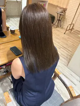 透明感カラー＋トリートメント