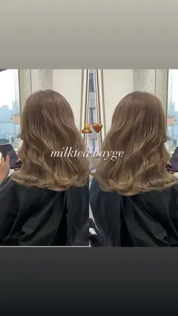 🤎🖊ワンメイクカラー+トリートメント🫧✨👱🏾‍♀️