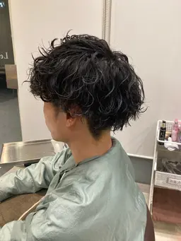 【メンズ限定クーポン👿】　カット➕デザインパーマ