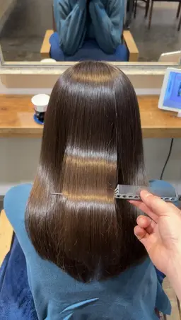 💖超美髪水素ケアカラー+マイクロバブル洗浄+トリートメント💇♀️技術チェック有り