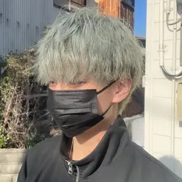 メンズカット+スパイラルパーマ🌀+水トリートメント