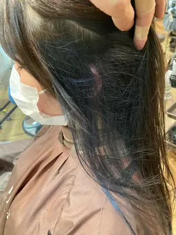 🌈透明感カラー+毛髪補修トリートメント🌈