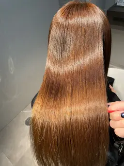 ✨️ブリーチ毛でも縮毛矯正✨️ブリーチ矯正×カット×髪質改善トリートメント