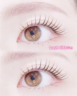 【ふわふわ束感まつパ💫キュートな甘盛りでモテ目GET👀💕✨🎀】毎朝のメイクが楽ちんキュート束感まつげパーマ💖✨