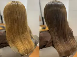 髪質改善＆縮毛矯正お任せコース