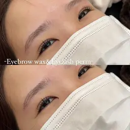 🌼まつ毛パーマ+眉Wax脱毛🌼