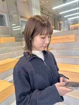 【学割U24】カット＋ブリーチなしWカラー＋マスクTr