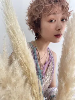 【ボブ/ショートにおすすめ】カット＋カラーリング＋ニュアンスパーマ＋ヘアマスクトリートメント