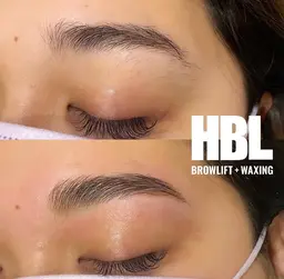 《ミニモ学割 U24》ハリウッドブロウリフト＊眉毛WAX＋デザイン