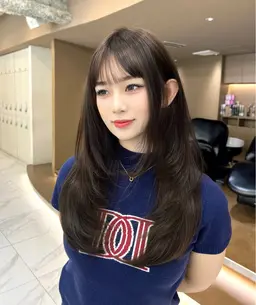 【コスパ最強🥺】大人可愛い似合わせカット✨️➕透明感カラー➕1stepトリートメント🎀(内部補修)🍀✨