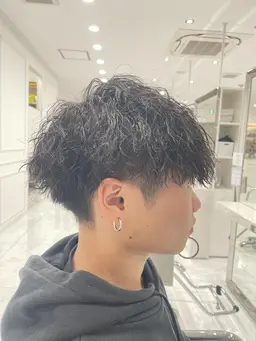 メンズカット、ツイスト･スパイラルパーマ💇🏻‍♂️🌀(約150分)